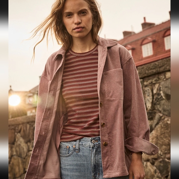Madewell Jackets & Blazers - Madewell - Corduroy Kentwood Oversized Shirt Jacket - XS